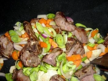 Rezept: Heidschnuckenkeule Bild Nr. 7 Heidschnuckenkeule - Rezept - Bild Nr. 7