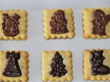 Weihnachtsplätzchen - Orangen-Marzipan-Kekse - Rezept