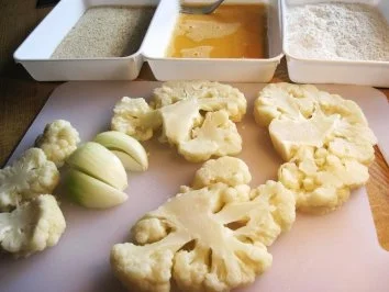 Rezept: Blumenkohl-Schnitzel ... Bild Nr. 3 Blumenkohl-Schnitzel ... - Rezept - Bild Nr. 3