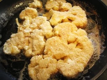 Rezept: Blumenkohl-Schnitzel ... Bild Nr. 4 Blumenkohl-Schnitzel ... - Rezept - Bild Nr. 4