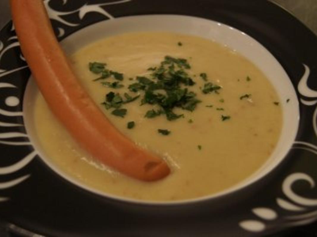 Kartoffel-Lauch-Käse Suppe - Rezept mit Bild - kochbar.de