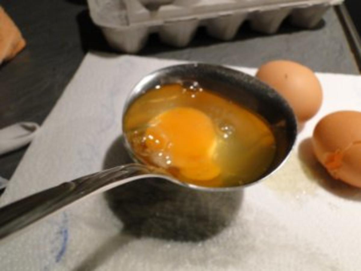 Spinat mit pochierten Eiern (In der Mkrowelle schnell aufgetaut) - Rezept - Bild Nr. 2