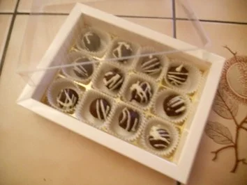 Rezept: PRALINEN - Batida de Coco-Murmeln PRALINEN - Batida de Coco-Murmeln - Rezept