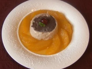 Zimt - Panna - Cotta an marinierten Orangenfilets - Rezept