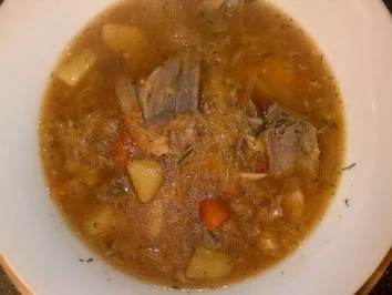 Rezept: Eintopf mit Eisbein und Chinakohl / Keine STERNEN vergeben bitte!!! Eintopf mit Eisbein und Chinakohl / Keine STERNEN vergeben bitte!!! - Rezept