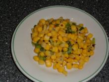Maiskörner in Senf- und Korianderkörnern - Rezept