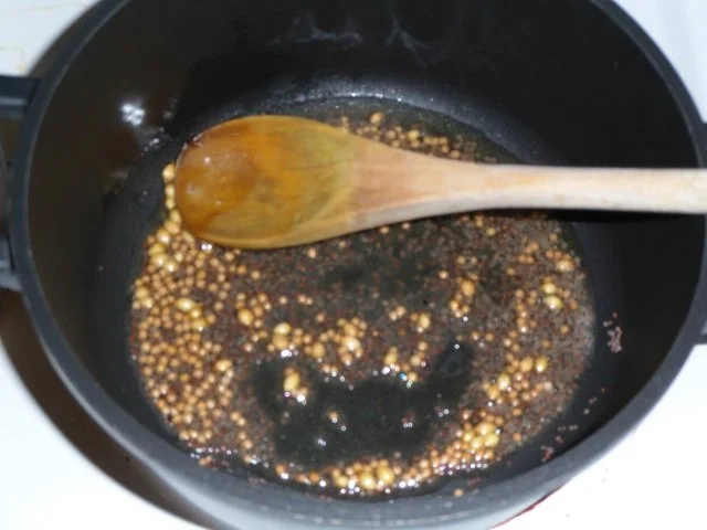 Maiskörner in Senf- und Korianderkörnern - Rezept - Bild Nr. 3