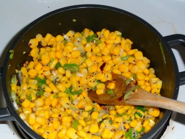 Maiskörner in Senf- und Korianderkörnern - Rezept - Bild Nr. 6