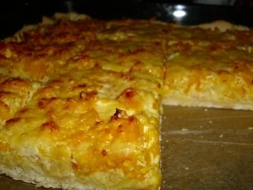 Kuchen pikant...Kürbiskuchen - Rezept