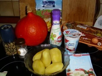 Kuchen pikant...Kürbiskuchen - Rezept - Bild Nr. 2