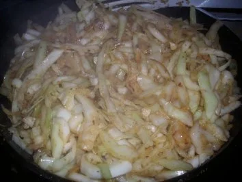 Rezept: Teufelchens Dicke Kasseler Rippchen auf einem Weißkrautbett Bild Nr. 6 Teufelchens Dicke Kasseler Rippchen auf einem Weißkrautbett - Rezept - Bild Nr. 6