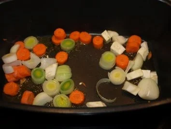 Rezept: Schmorhaxen Bild Nr. 4 Schmorhaxen - Rezept - Bild Nr. 4