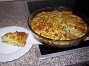HAUPTGERICHT: Zuccini-Torte mit Speck - Rezept