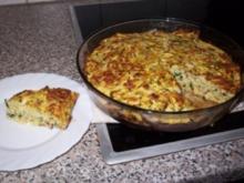 HAUPTGERICHT: Zuccini-Torte mit Speck - Rezept