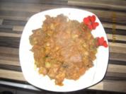 Rindsragout mit Schmorgemüse - Rezept