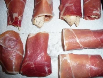 Schinken - Hühnerbruströllchen - Rezept - Bild Nr. 4