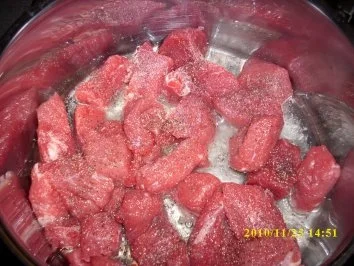 Gulasch vom Rind - Rezept