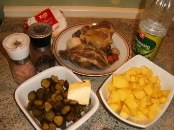 Rezept: Süss-Saure -Kartoffelstücke Bild Nr. 2 Süss-Saure -Kartoffelstücke - Rezept - Bild Nr. 2