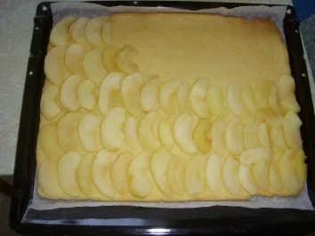 APFELKUCHEN MIT SCHNEEHAUBE - Rezept - Bild Nr. 5