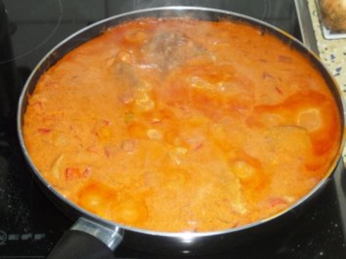 Holzfällerschnitzel mit Rahmsoße