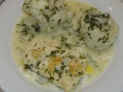 Kabeljau mit Blumenkohl und grüner Sauce - Rezept