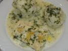 Kabeljau mit Blumenkohl und grüner Sauce - Rezept