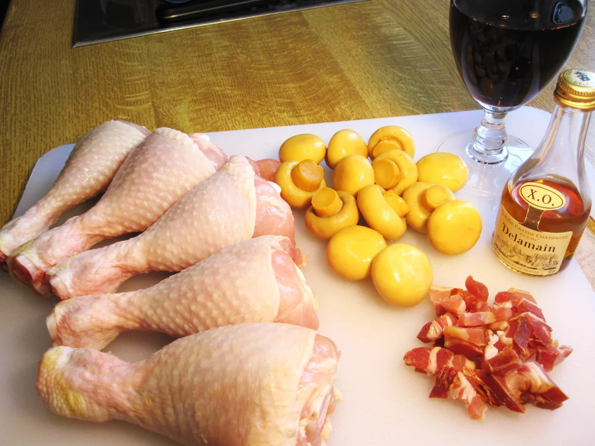 Rezept: Coq au Vin für Wochentage ... Bild Nr. 3132 Coq au Vin für Wochentage ... - Rezept - Bild Nr. 3132