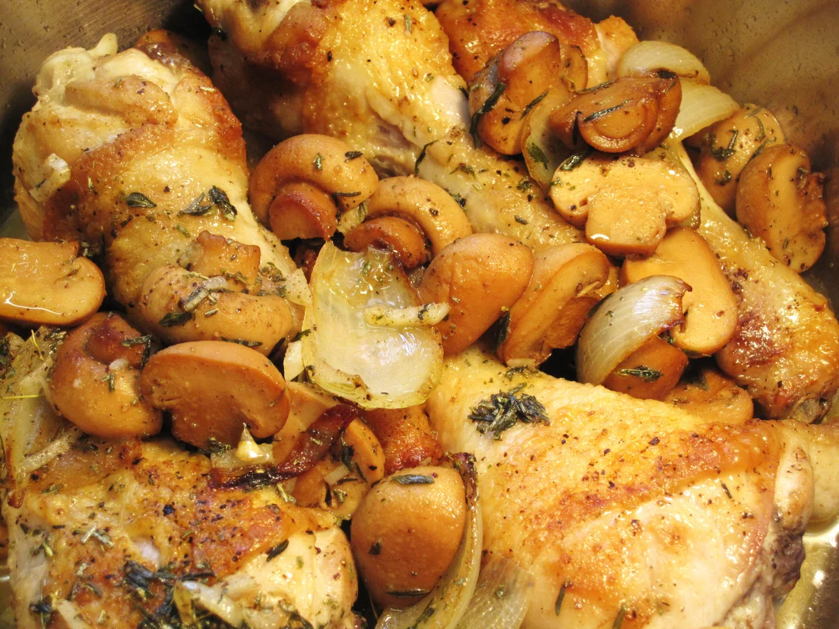 Rezept: Coq au Vin für Wochentage ... Bild Nr. 3135 Coq au Vin für Wochentage ... - Rezept - Bild Nr. 3135