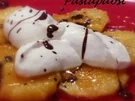 Orangencarpaccio mit Zimtcreme - Rezept