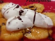Orangencarpaccio mit Zimtcreme - Rezept