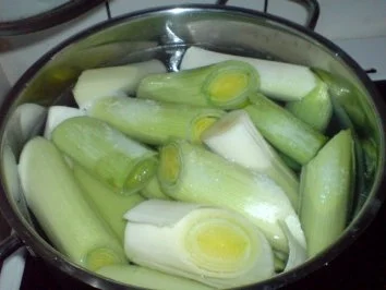 Porreegemüse zu Paprikaschnitzelchen - Rezept - Bild Nr. 5