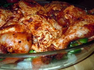 Chilihähnchen auf scharfem Gemüse - Rezept - Bild Nr. 6