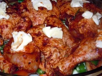 Chilihähnchen auf scharfem Gemüse - Rezept - Bild Nr. 7