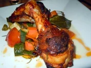 Chilihähnchen auf scharfem Gemüse - Rezept