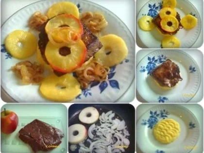 Rinderleber mit gebratenen Apfelscheiben - Rezept - Bild Nr. 13
