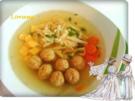 Hochzeitsuppe mit Hackklößchen - Rezept