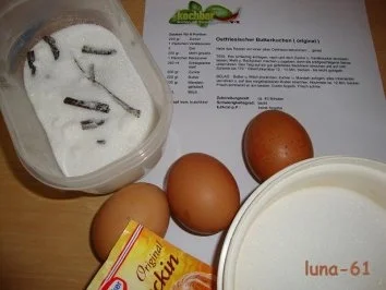 Ostfriesischer Butterkuchen ( original ) - Rezept - Bild Nr. 3