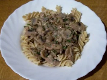 Kochen: Nudeln mit Pilzragout - Rezept