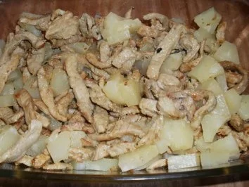 Rezept: Geschnetzeltes Hawaii Bild Nr. 3 Geschnetzeltes Hawaii - Rezept - Bild Nr. 3