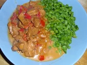 Rezept: Paprikarahm-Geschnetzeltes Paprikarahm-Geschnetzeltes - Rezept