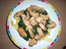 Spinatnudeln mit Hähnchenfilet - Rezept - Bild Nr. 2