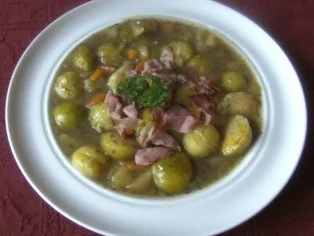 Rezept: Rosenkohlpfanne Rosenkohlpfanne - Rezept