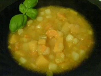 Rezept: Kohlrüben-Eintopf mit Kürbis Bild Nr. 2 Kohlrüben-Eintopf mit Kürbis - Rezept - Bild Nr. 2