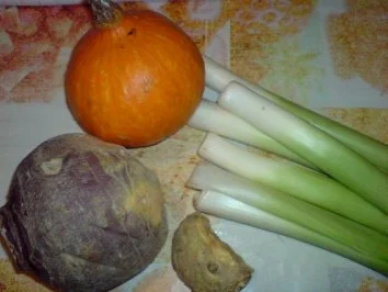 Rezept: Kohlrüben-Eintopf mit Kürbis Bild Nr. 3 Kohlrüben-Eintopf mit Kürbis - Rezept - Bild Nr. 3