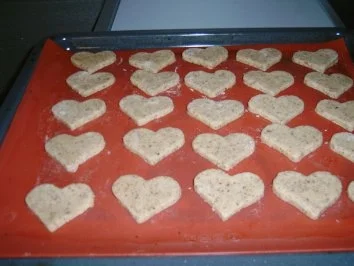 Rezept: Nuss - Herzen Bild Nr. 2 Nuss - Herzen - Rezept - Bild Nr. 2