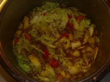 Rezept: Eintöpfe: Chinakohl-Eintopf Bild Nr. 3 Eintöpfe: Chinakohl-Eintopf - Rezept - Bild Nr. 3