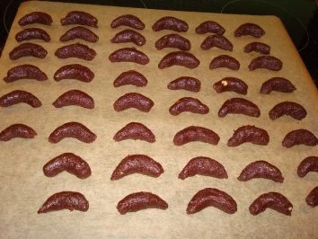 Rezept: Schokoladenkipferl Bild Nr. 4 Schokoladenkipferl - Rezept - Bild Nr. 4