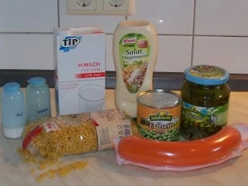 Rezept: Nudelsalat einfach Bild Nr. 2 Nudelsalat einfach - Rezept - Bild Nr. 2