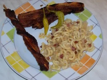 Sauerkraut Nudelsalat - Rezept