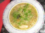 Reissüppchen mit Hühnerbrühe - Rezept